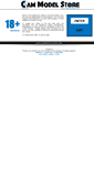 Mobile Screenshot of cammodelstore.com